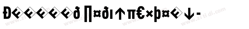 DINCond MediumExpert字体转换